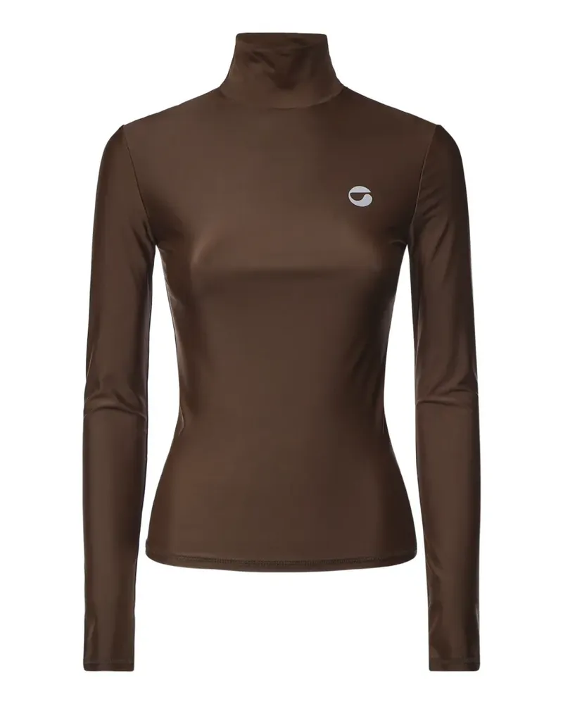 COPERNI Second Skin Rollkragenoberteil - Braun Braun