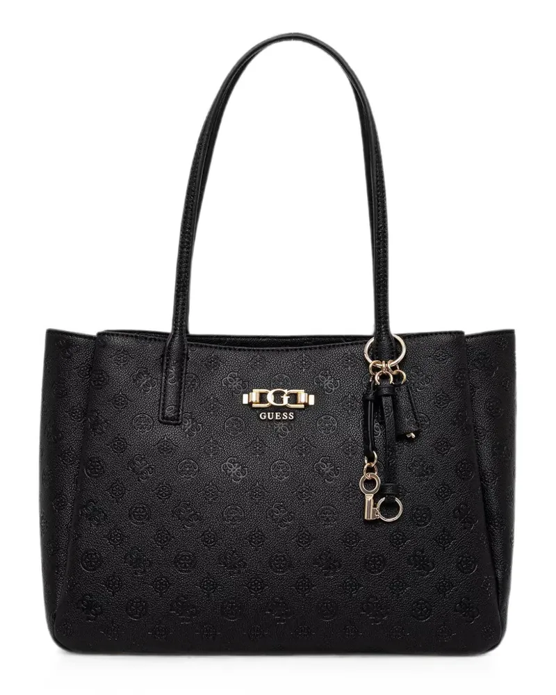 Guess Shopper mit Logo-Prägung - Schwarz Schwarz