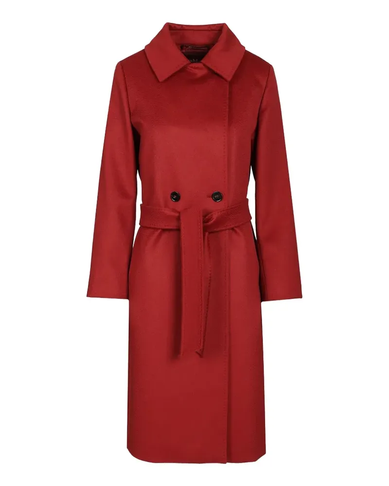 Max Mara wool belted coat - Rot Rot