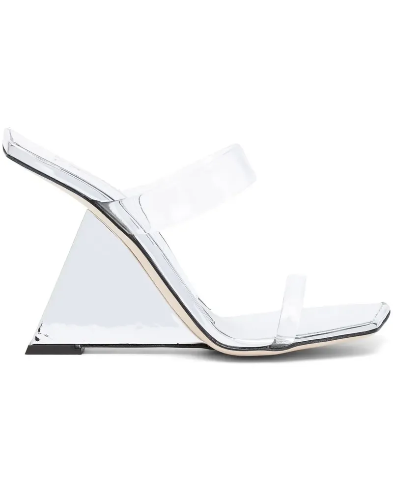 Giuseppe Zanotti Transparente Lilii Borea Mules - Nude Nude