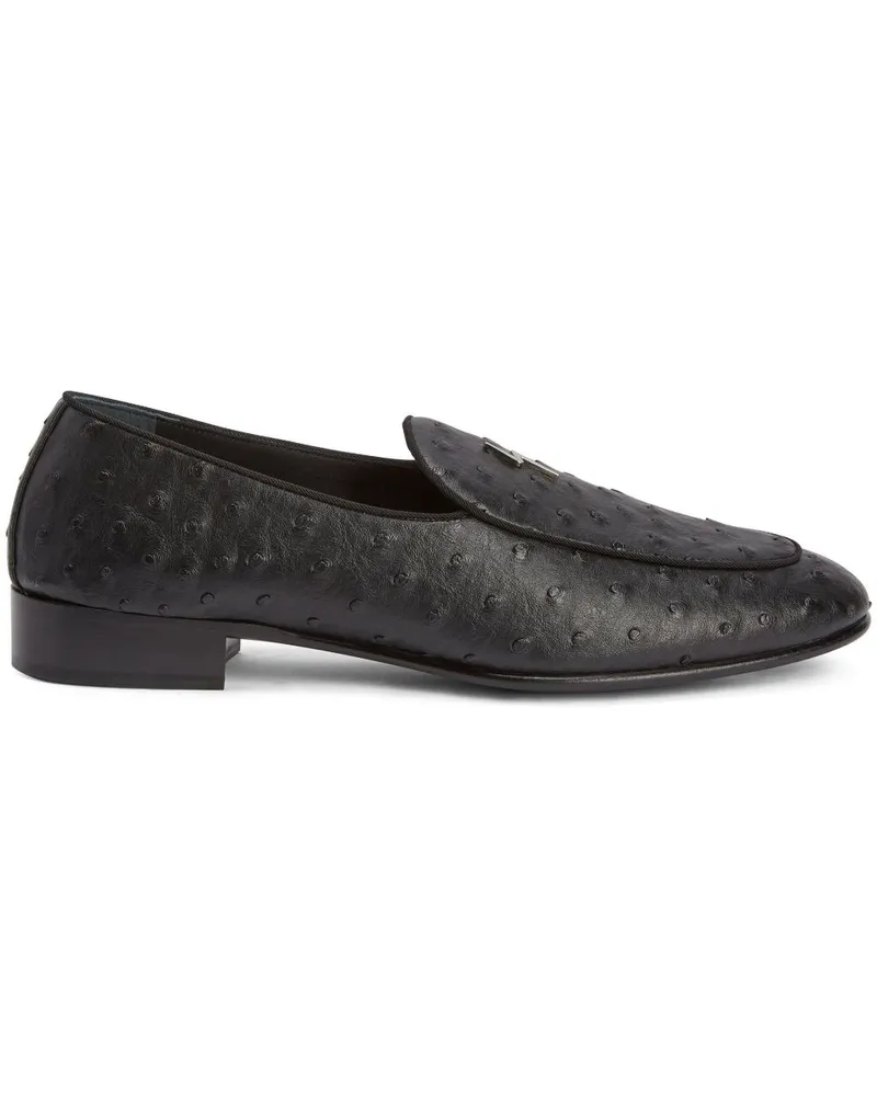 Giuseppe Zanotti Rudolph Loafer - Schwarz Schwarz