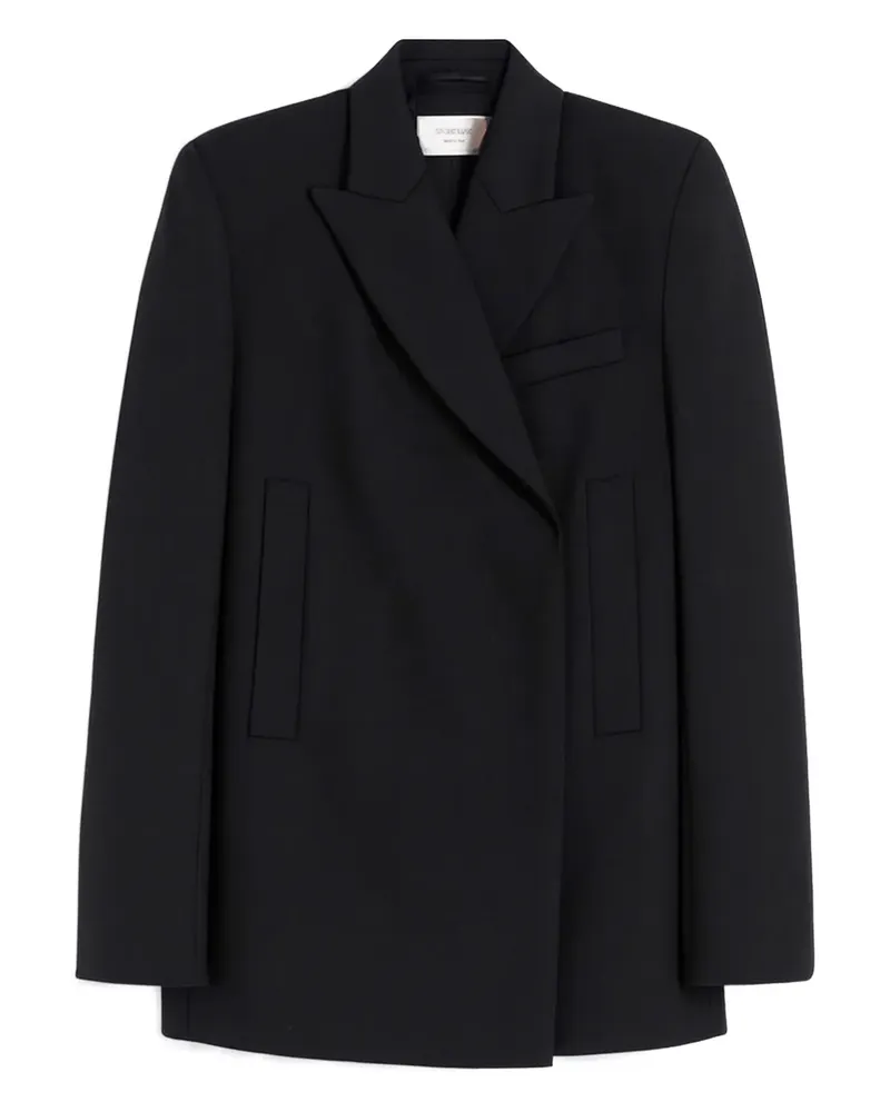 SPORTMAX Doppelreihiger Esule Blazer - Schwarz Schwarz