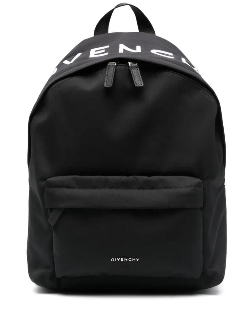Givenchy Rucksack mit Logo-Stickerei - Schwarz Schwarz