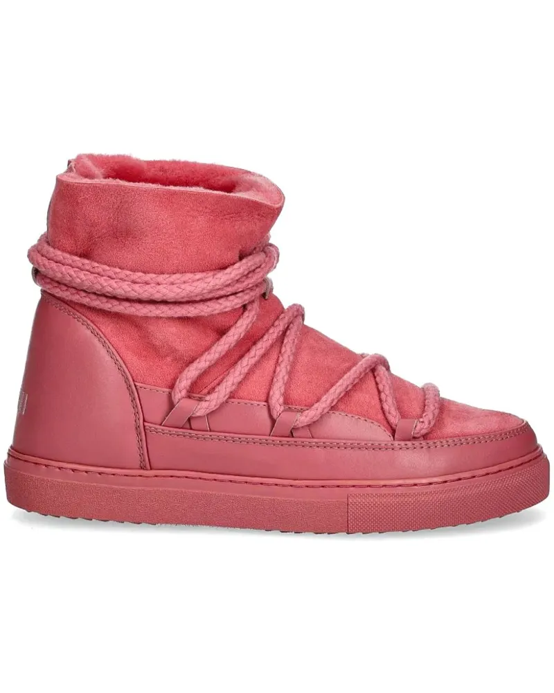 INUIKII Schnürstiefel aus Leder - Rosa Rosa