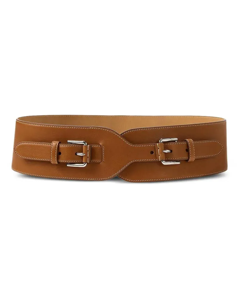 Ralph Lauren Gürtel mit Doppelschnalle - Braun Braun