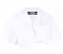 La Chemise Cropped-Hemd