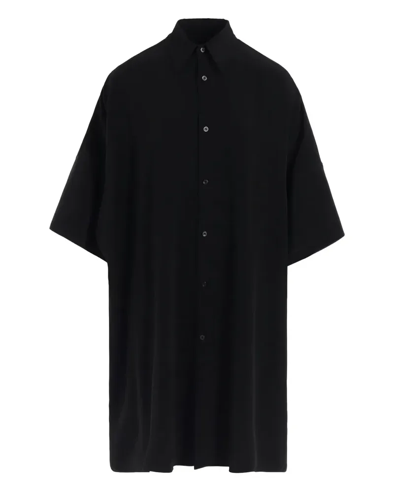Yohji Yamamoto buttoned shirt - Schwarz Schwarz