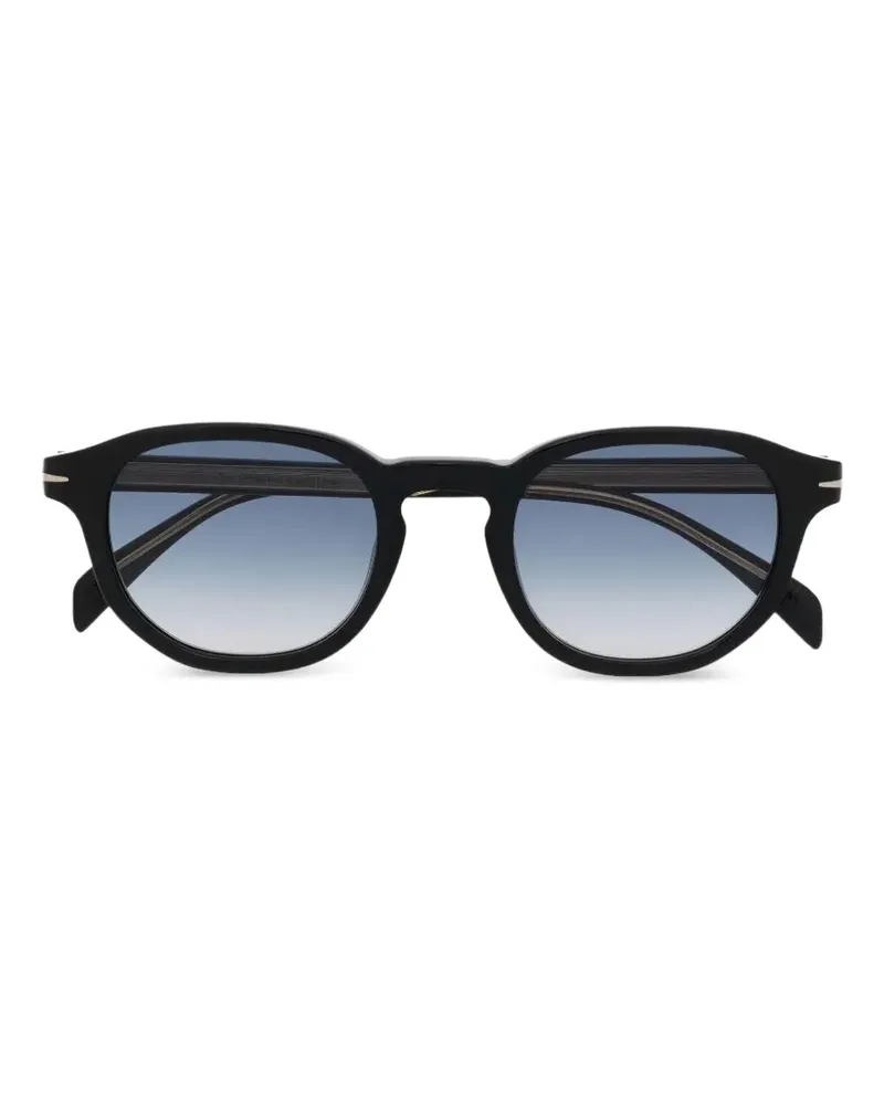 EYEWEAR by DAVID BECKHAM round-frame sunglasses - Schwarz Schwarz