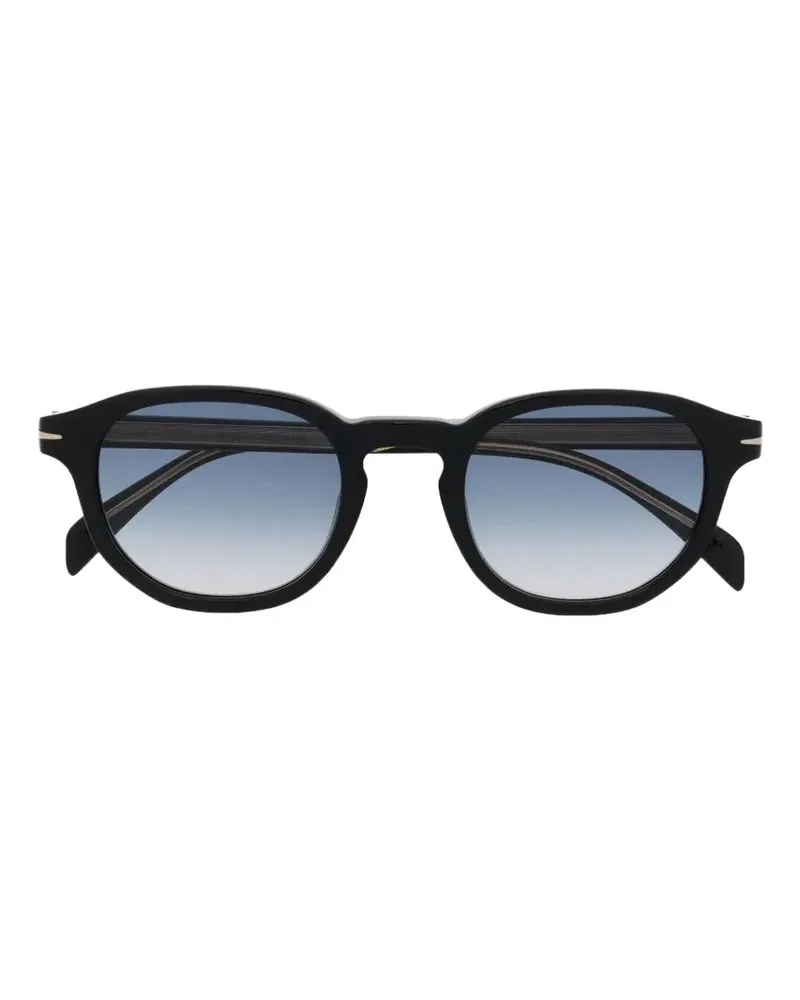 EYEWEAR by DAVID BECKHAM round-frame sunglasses - Schwarz Schwarz