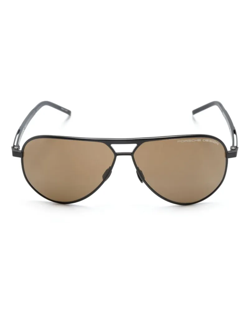 Porsche Design P´8942 Pilotenbrille Schwarz