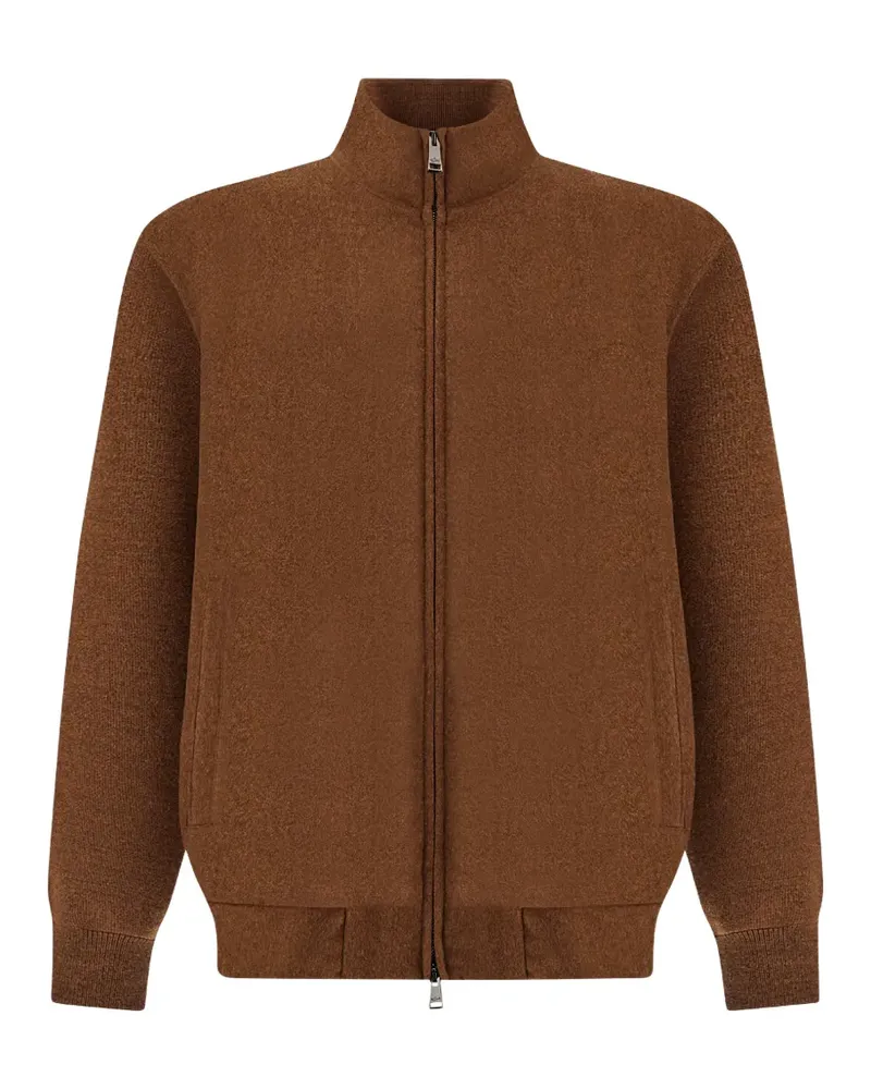 Paul & Shark The Layover zip-up cardigan - Braun Braun