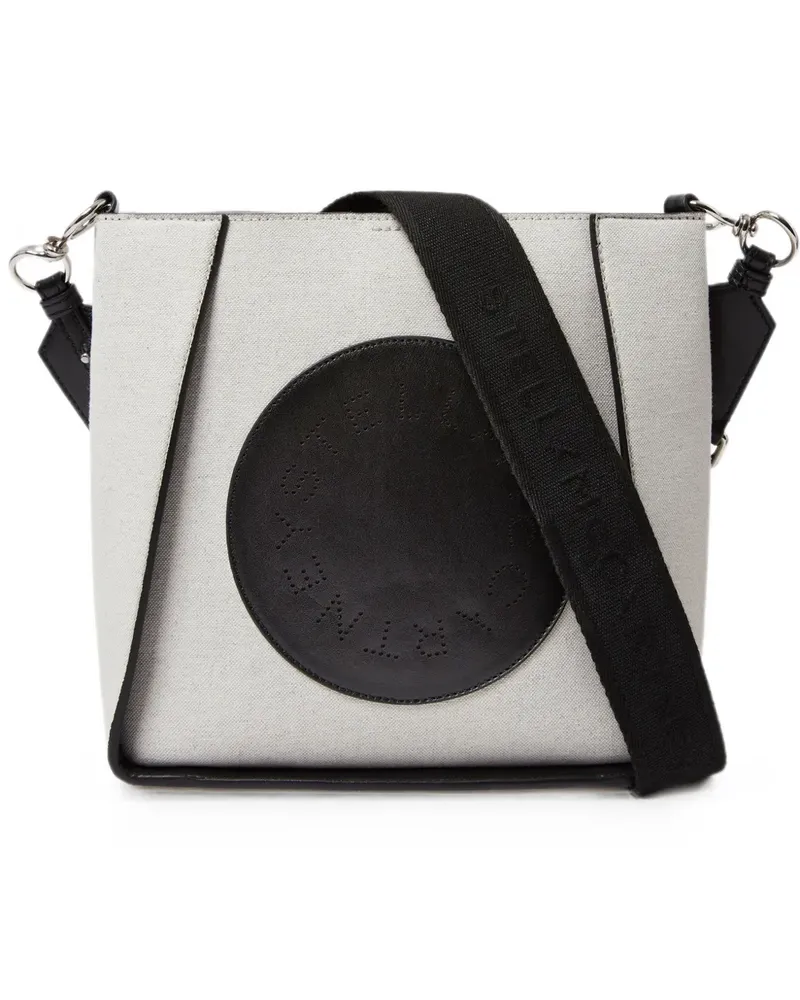 Stella McCartney logo shoulder bag - Weiß Weiß
