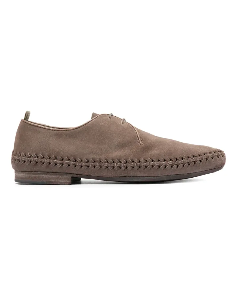 Officine Creative Italia Nazar 005 suede Derby shoes - Braun Braun