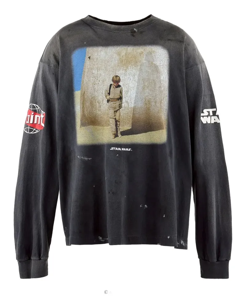 SAINT MXXXXXX x Star Wars T-Shirt - Schwarz Schwarz