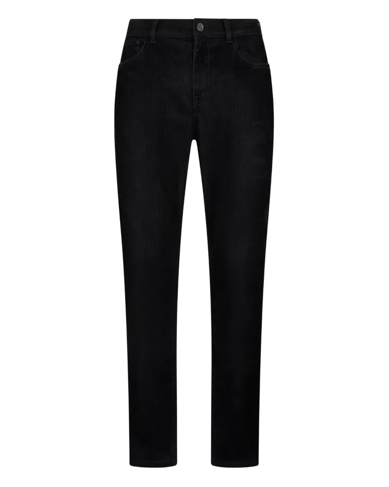 Roberto Cavalli logo-detail jeans - Schwarz Schwarz