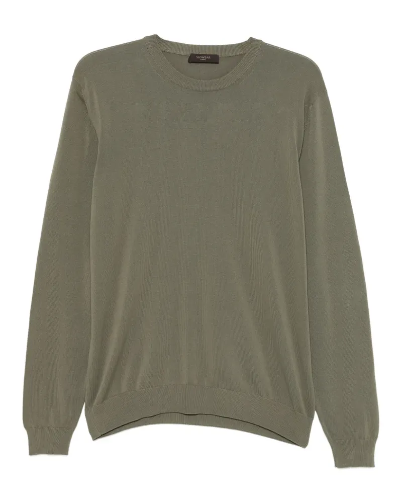 Zanone long-sleeve sweater - Grün Grün