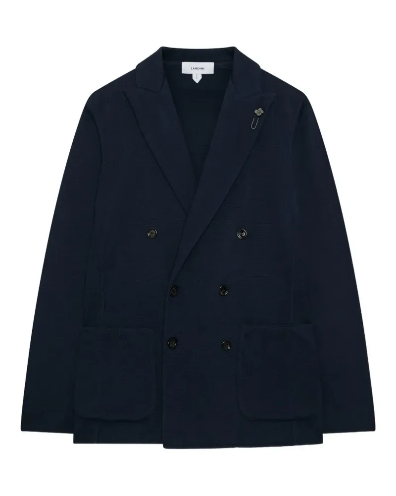 LARDINI double-breasted blazer - Blau Blau