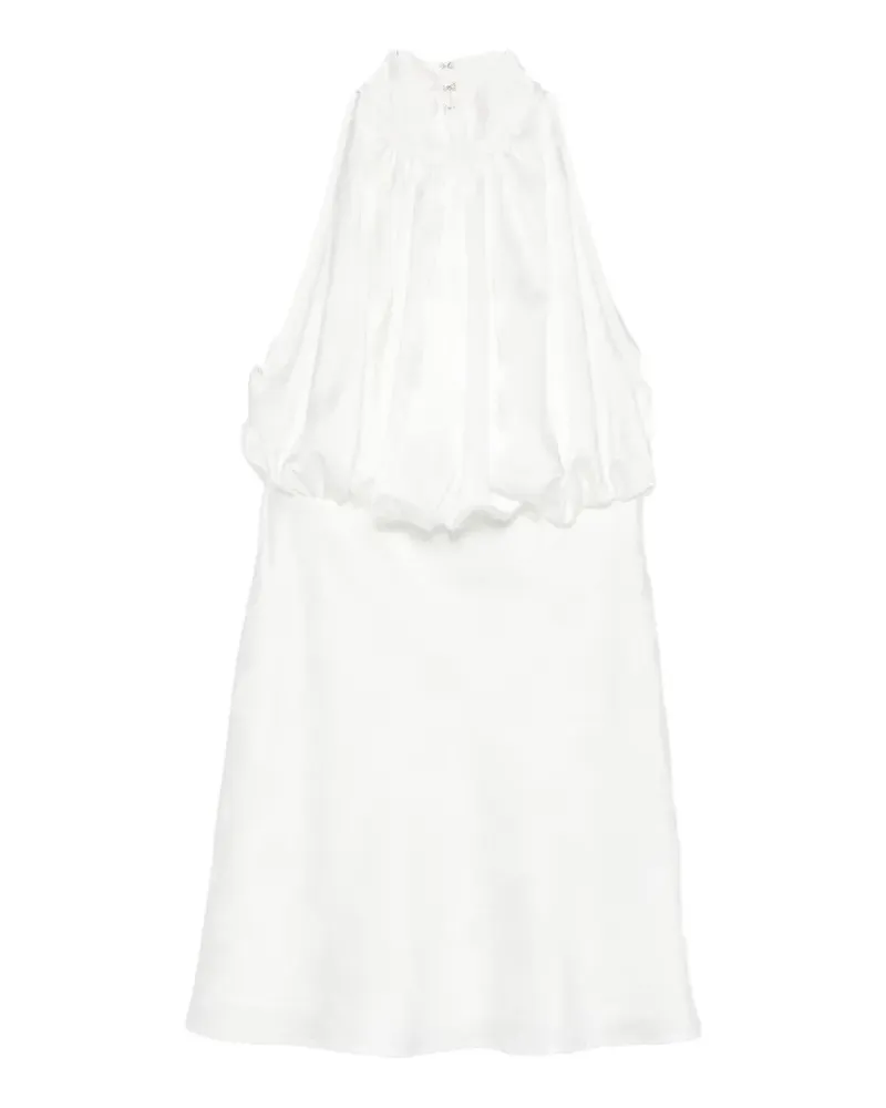 ROTATE Birger Christensen sleeveless mini dress - Weiß Weiß