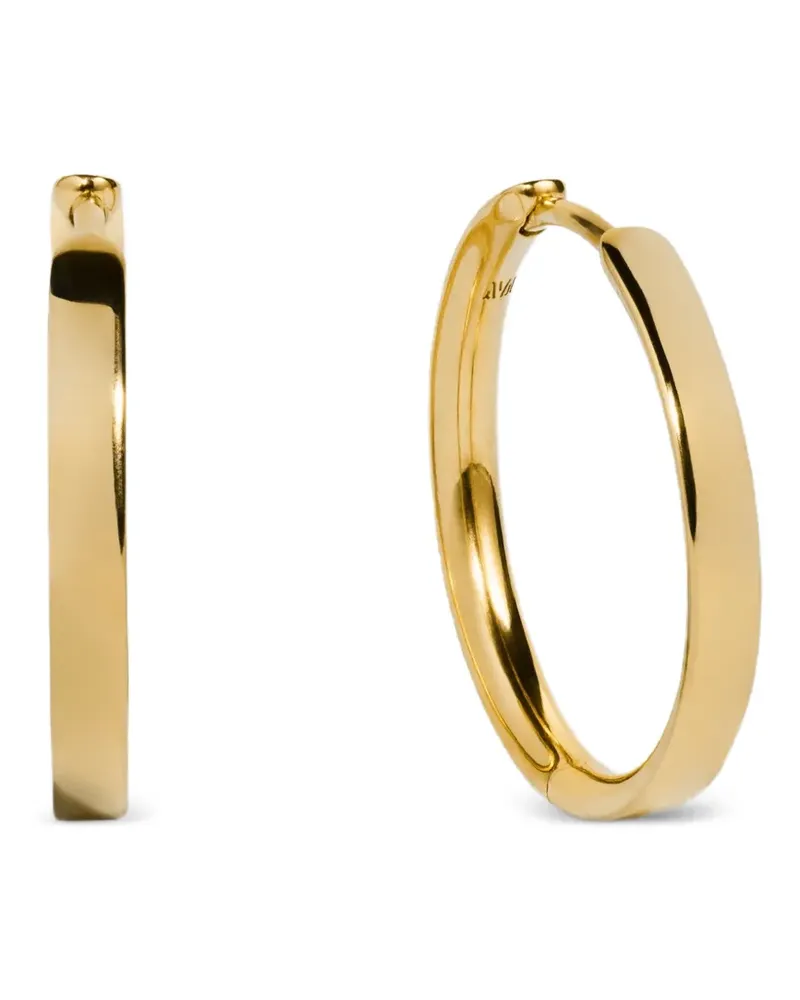 Monica Vinader Essential V Ohrstecker - Gold Gold