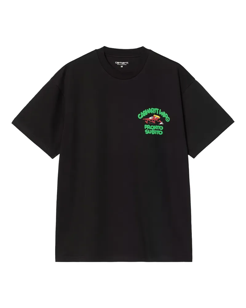 Carhartt WIP T-Shirt mit grafischem Print - Schwarz Schwarz