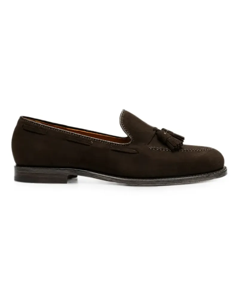Alden tassel-detail leather loafers - Braun Braun