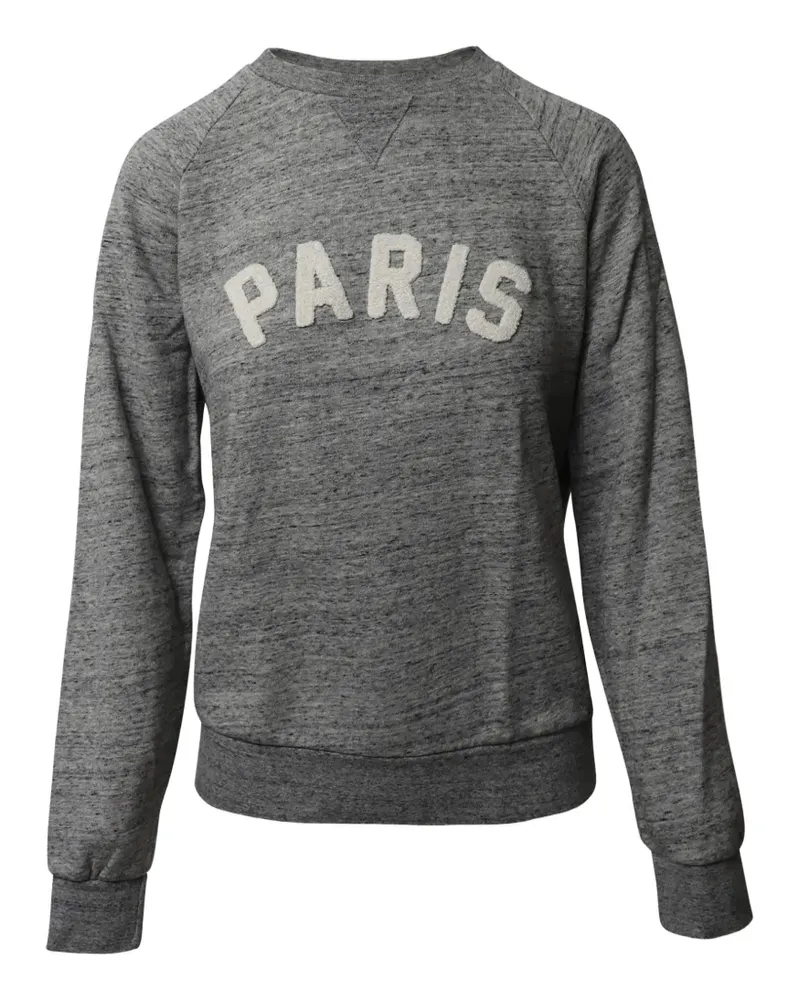 Sandro logo-appliqué sweatshirt - Grau Grau
