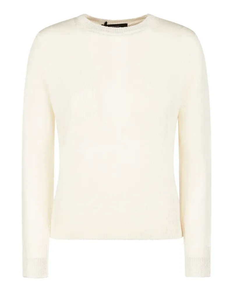 Max Mara crewneck knitted top - Nude Nude