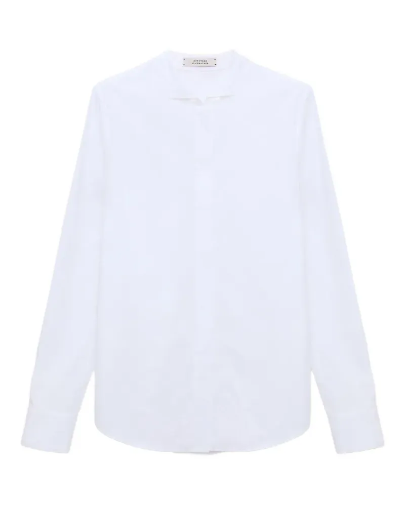 Dorothee Schumacher Pure Power Bluse mit Schleife - Weiß Weiß