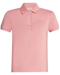 Lacoste Poloshirt mit Logo-Applikation Rosa