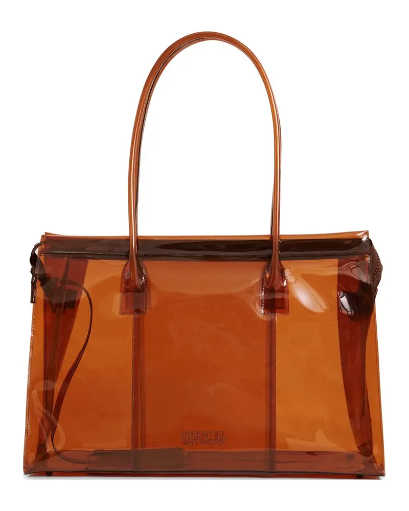 Essentiel Tote Bag mit Reißverschluss - Braun Braun