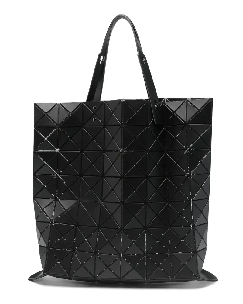 Issey Miyake geometric-pattern tote bag - Schwarz Schwarz