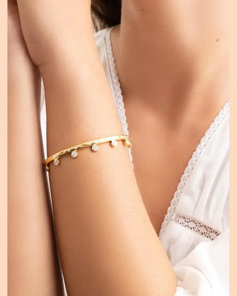 TAMARA COMOLLI Gypsy Diamant-Armreif - Gold Gold
