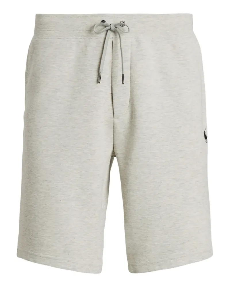 Ralph Lauren logo-embroidered drawstring shorts - Grau Grau