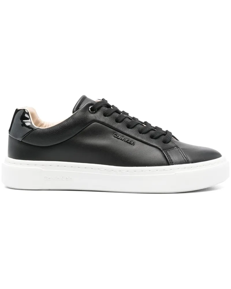 Calvin Klein Sneakers mit Schnürung - Schwarz Schwarz