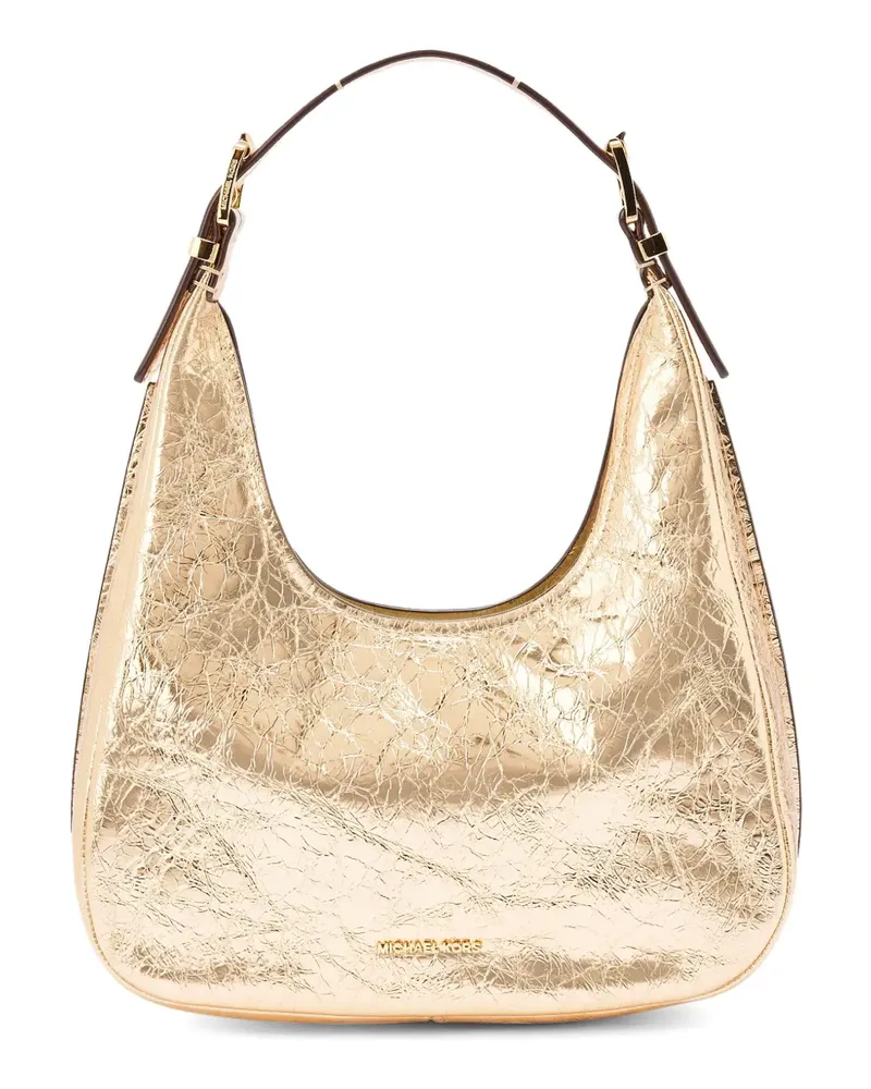 Michael Kors Kleine 'Nolita' Schultertasche - Gold Gold