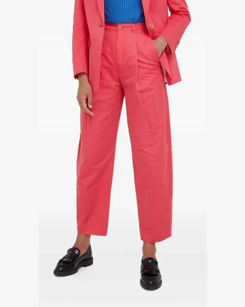 Drykorn Hose mit Falten - Rosa Rosa