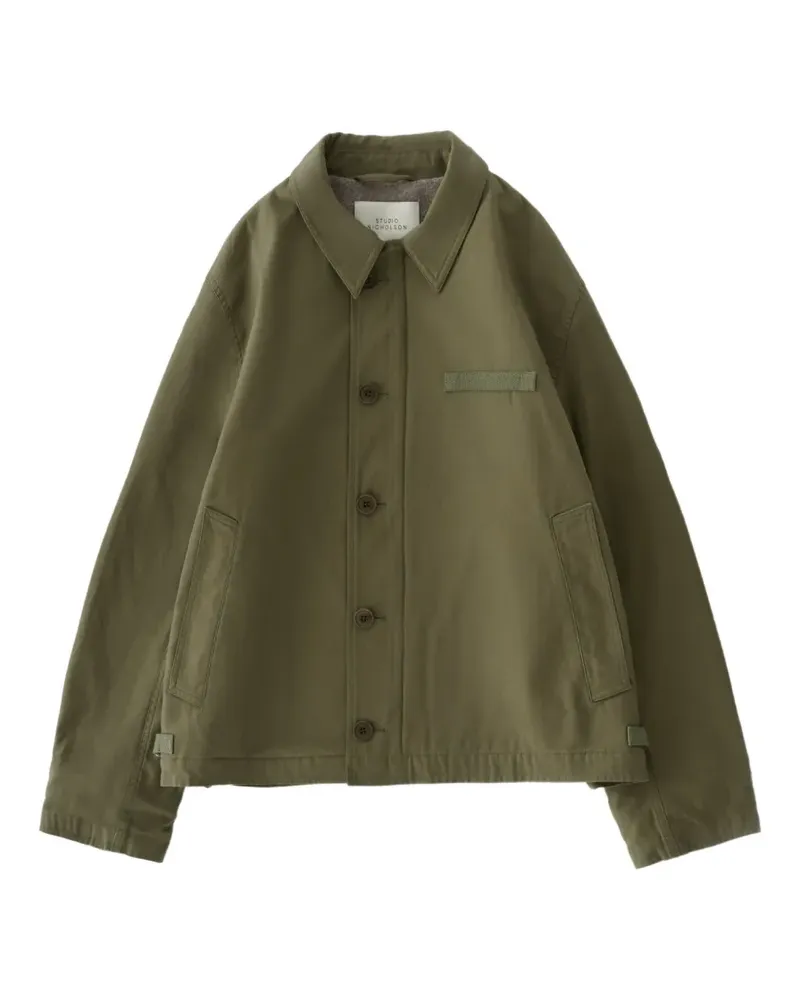 Studio Nicholson Linton military-inspired jacket - Grün Grün