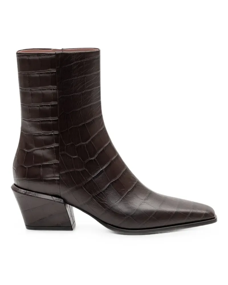Paris Texas Bettina croc-effect ankle boots - Braun Braun