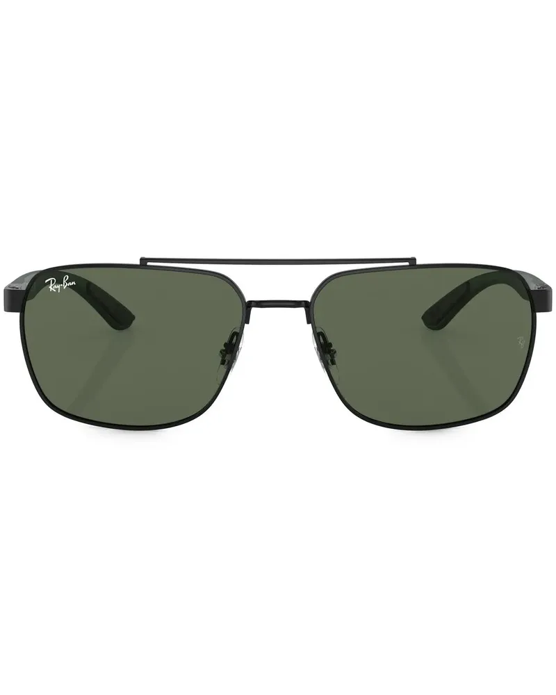 Ray Ban Getönte Pilotenbrille - Schwarz Schwarz