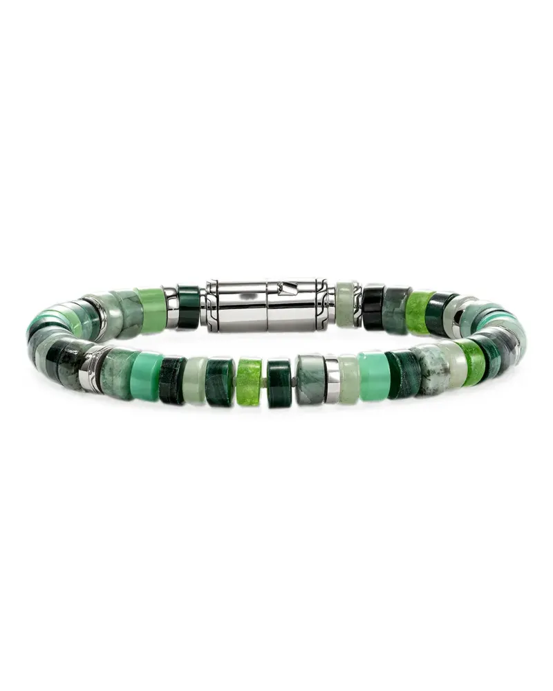 John Hardy Heishi emerald bracelet - Silber Silber