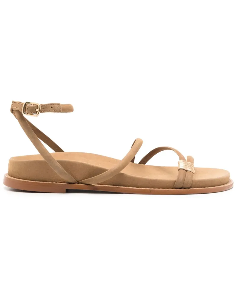 Lenny Niemeyer Riemensandalen aus Leder - Nude Nude