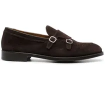 Monk-Schuhe aus Wildleder