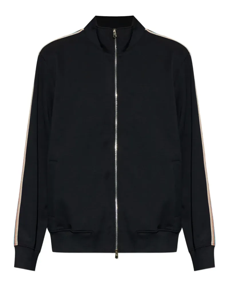 Paul Smith zip striped sweatshirt - Schwarz Schwarz