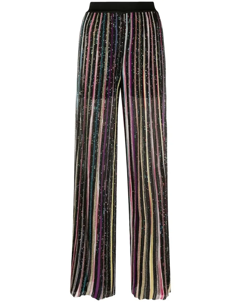 Missoni Hose mit Pailletten - Schwarz Schwarz
