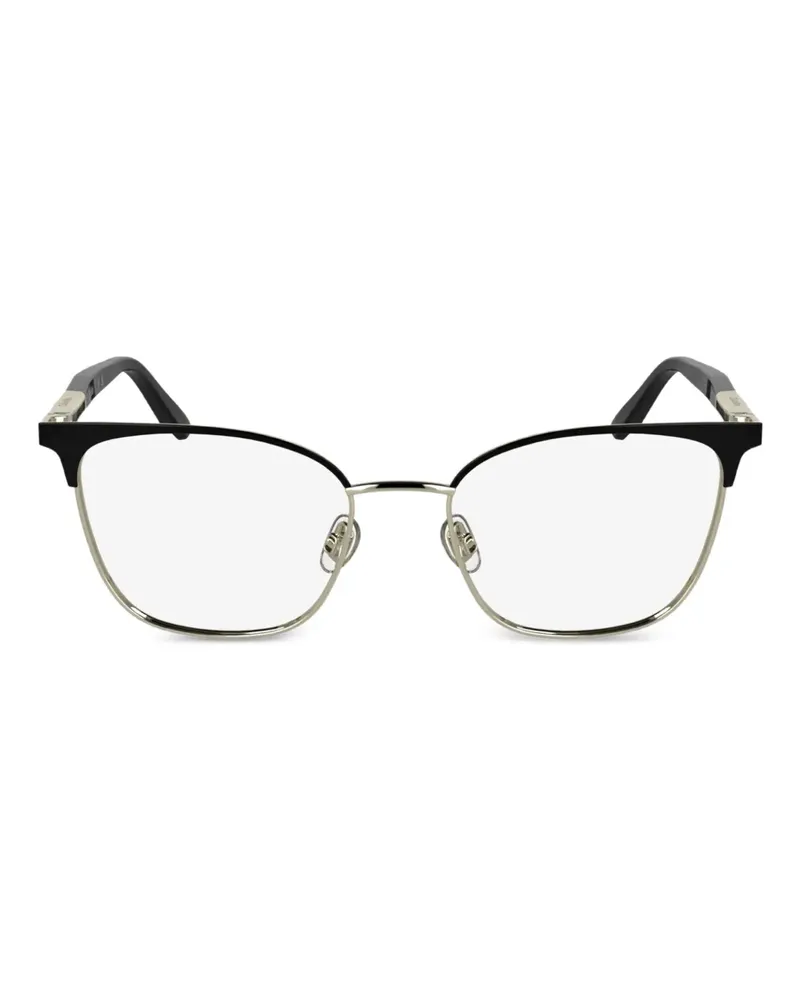 Calvin Klein Brille im Cat-Eye-Design - Schwarz Schwarz