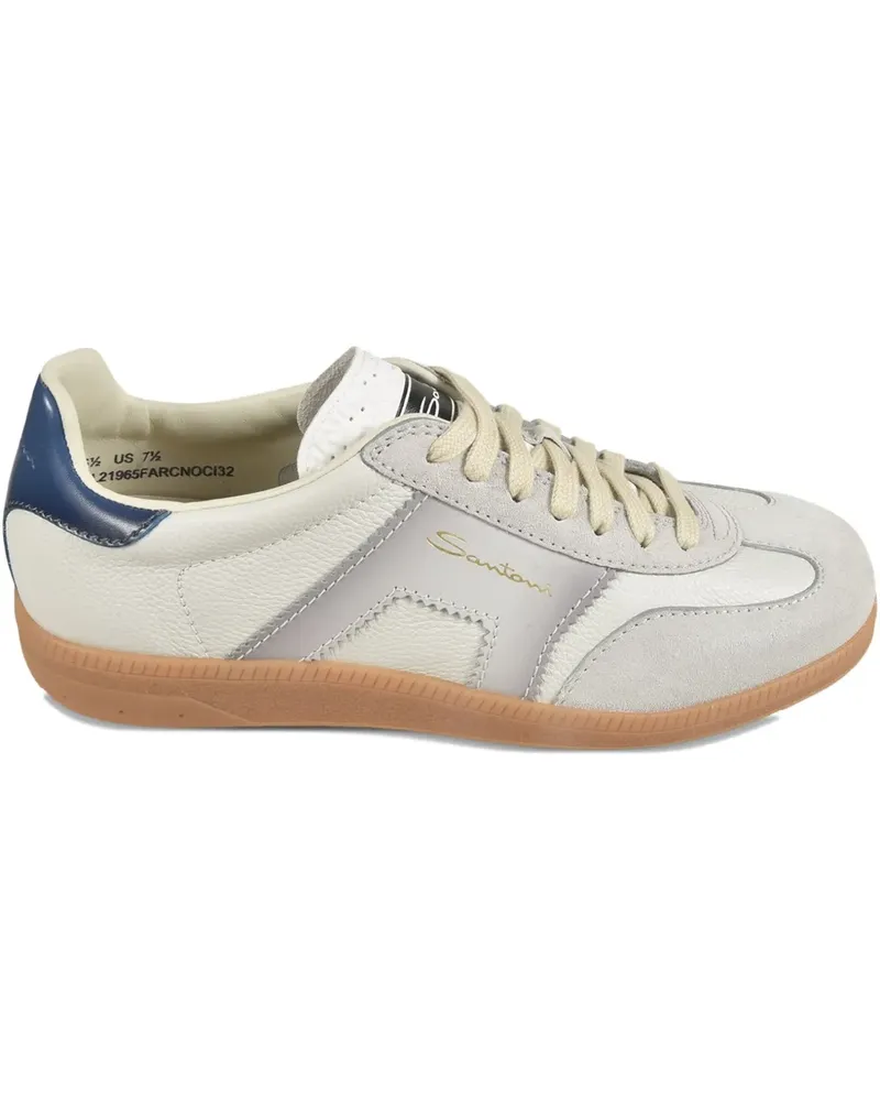 Santoni DBS Oly Sneakers - Weiß Weiß