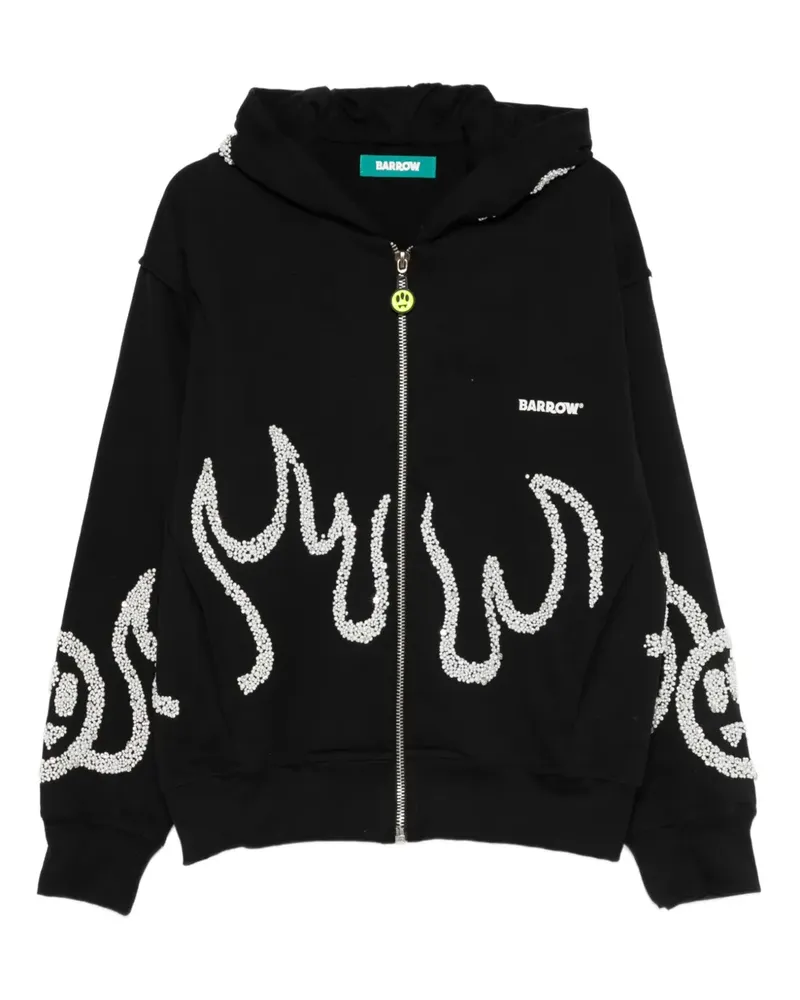 BARROW zip-up hoodie - Schwarz Schwarz
