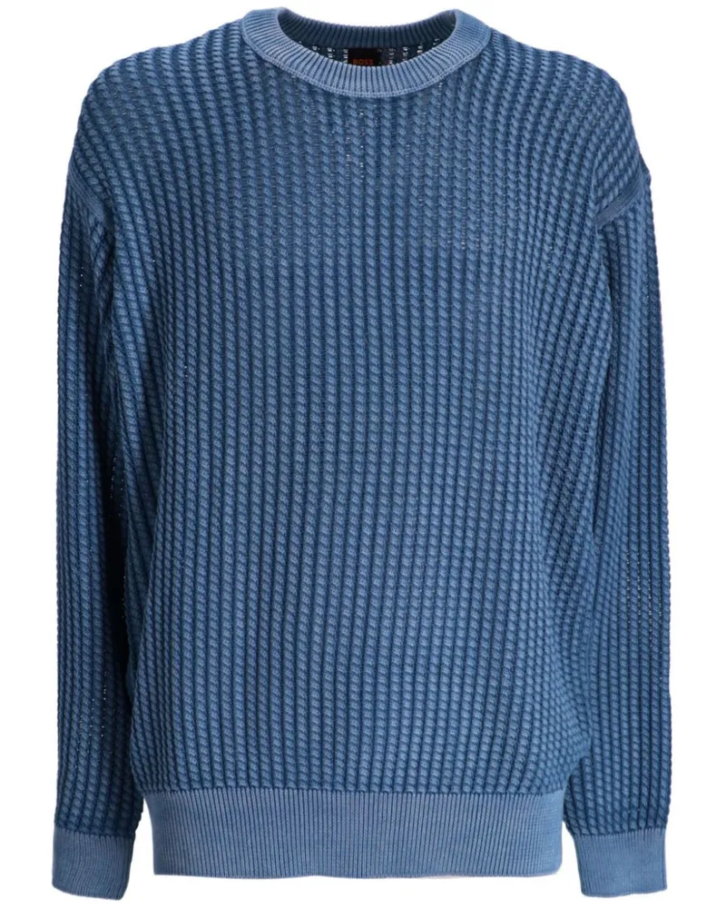HUGO BOSS Agolan Pullover - Blau Blau