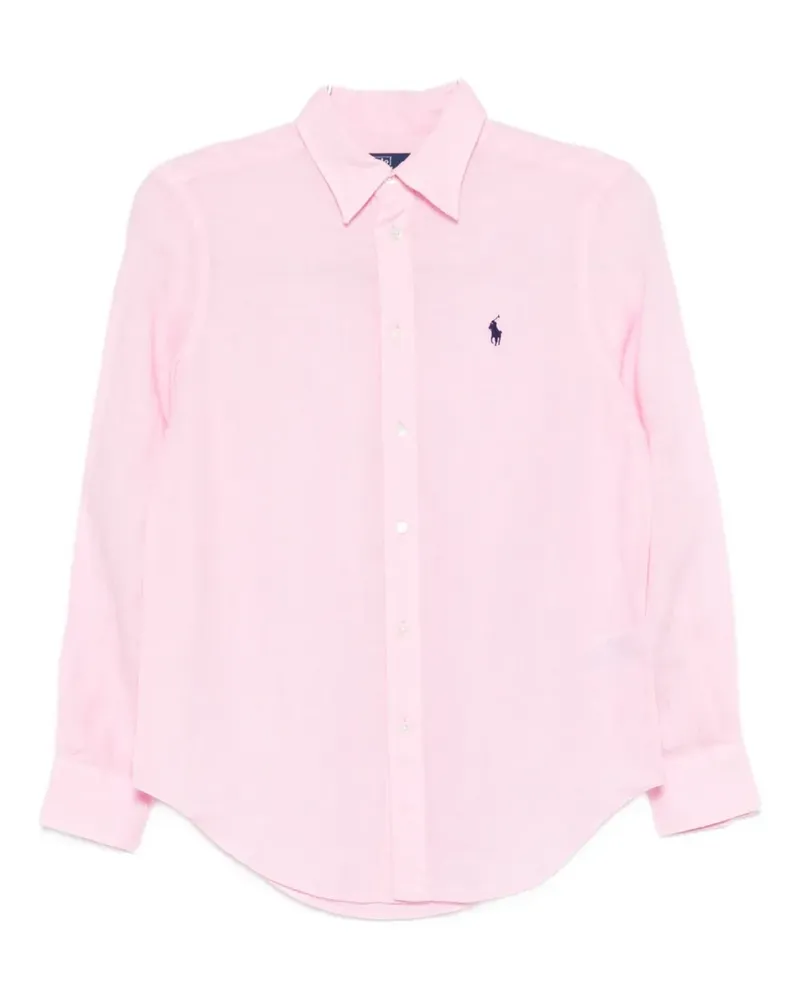 Ralph Lauren longsleeve linen top - Rosa Rosa