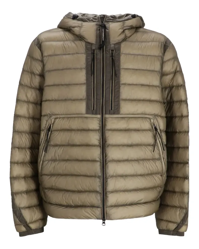C.P. Company D.D. Shell Steppjacke mit Kapuze - Nude Nude